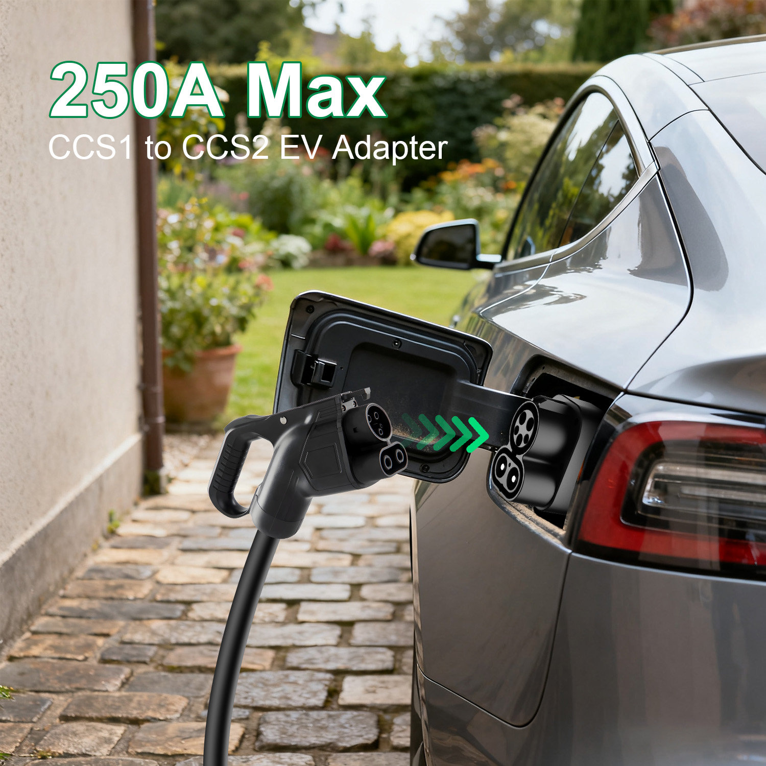 Adaptador CCS1 para CCS2, DC p - Ccs2 To Ccs1 Fast Charge Adapter 250Kw avaliação e preço